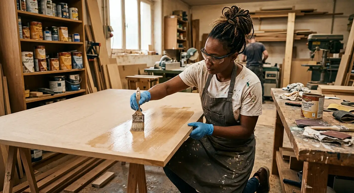 Protéger et imperméabiliser du MDF